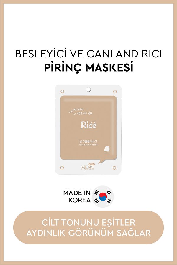 Mjcare-On Rice Extract Mask - Rice Extract Face Mask 1