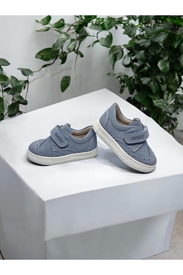 MOMYKİDS Momy bebe mavi casual ayakkabı