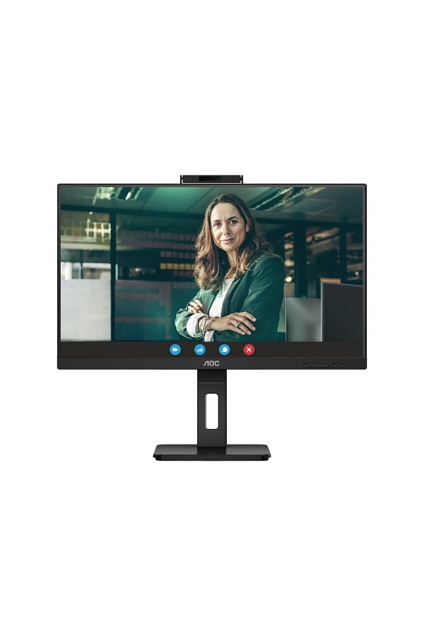Aoc-Monitor IPS LED AOC 23.8" 24P3QW, Full HD (1920 x 1080), HDMI, DisplayPort, Boxe, Pivot (Negru) 1