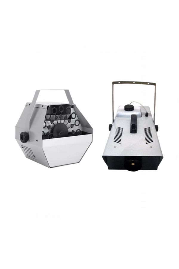 Depox-Balloon Machine And Professional Smoke Machine Package With Remote Control, Ideallstore®, Silver 1