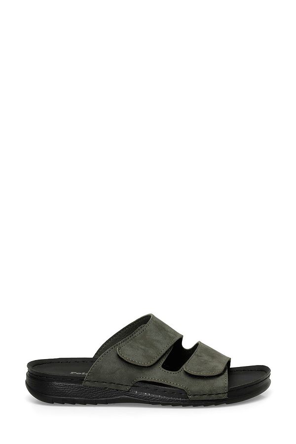 Polaris-Férfi papucs 400501 .m4fx - Khaki 1