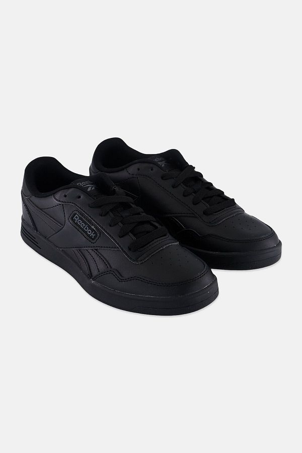 Reebok-Men Smash Edge Lace Up Tennis Shoes, Black 1