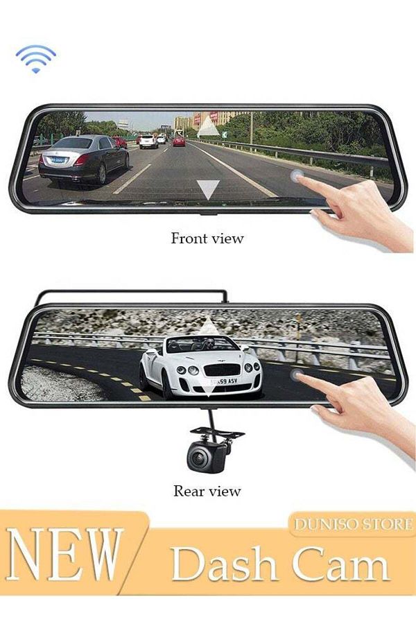 Generic-Duniso Car Driving Recorder Fhd Full Touch Screen Front And Rear View Reversing Recorder 1