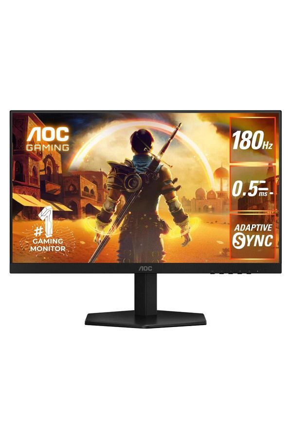 Aoc-Monitor Gaming Fast IPS LED AOC 24" 24G42E, Full HD (1920 x 1080), HDMI, 180 Hz, 0.5 ms (Negru) 1