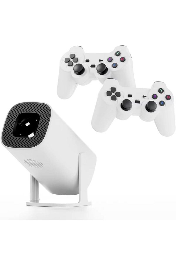 Vidvie-Game Projector 2 in 1 Professional Chip, Portable Projector With Wireless Controller Gamepad 1