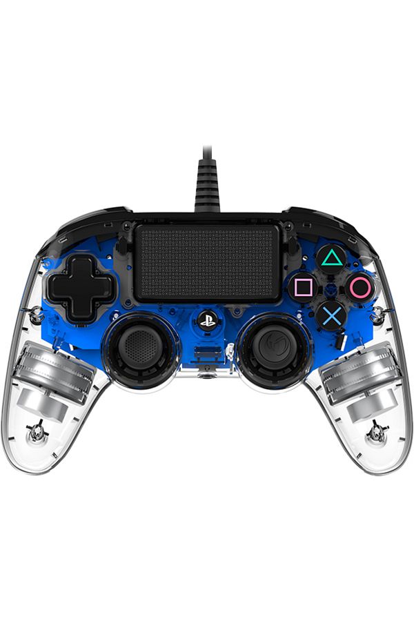 Nacon-Nacon Wired compact Controller PS4 - Clear Blue 1