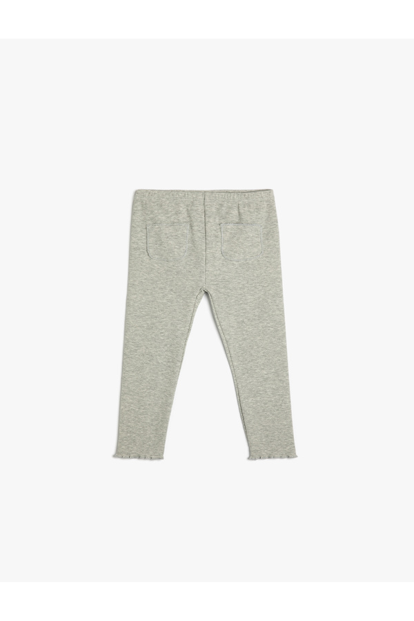 Koton Basic Tayt Cep Detaylı Ribanalı