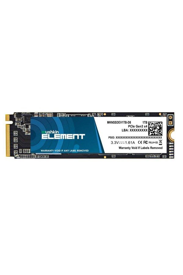 Mushkin-SSD Mushkin ELEMENT, 1TB, M.2 2280, PCIe 3.0 x4 NVMe 1