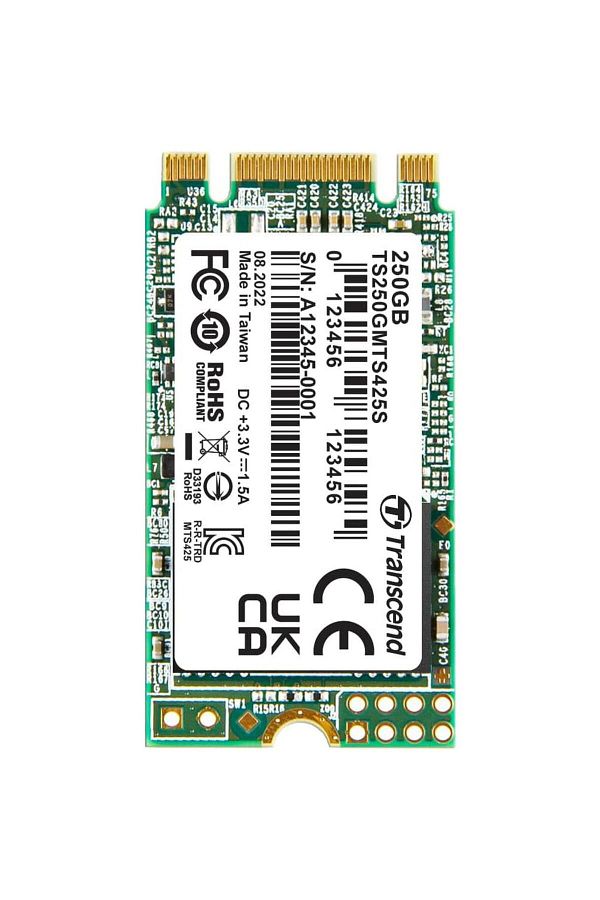 Transcend-SSD Transcend MTS425S, 250GB, M.2 2242, 3D NAND, SATA3 1