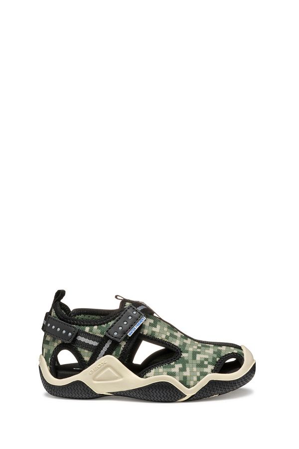 Geox-Sandale Wader verzi pentru băiat J1530A0002AC3005 1