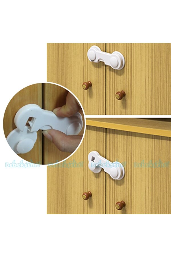 Evokids Çift Kapaklı Dolap Kilidi (2 ADET)