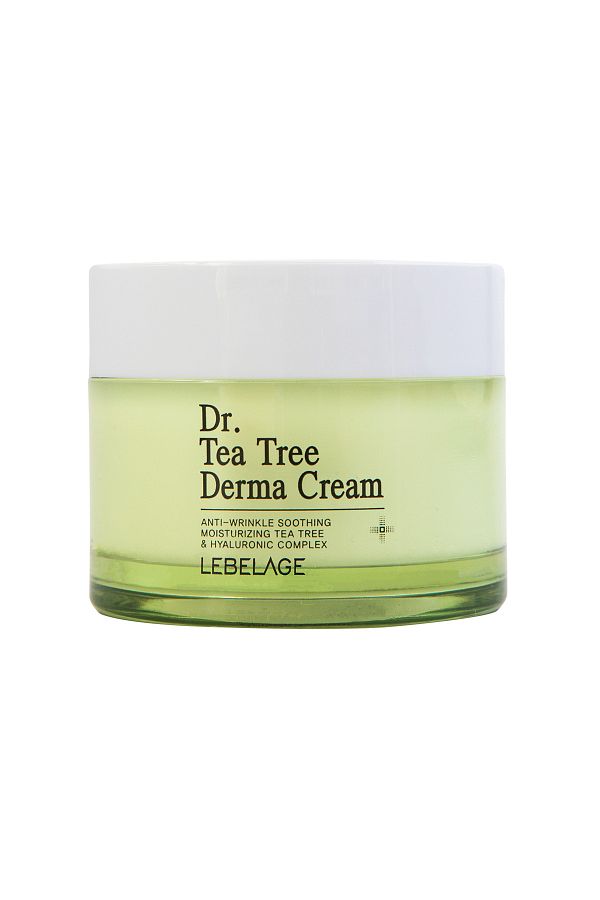 LEBELAGE-Anti-Acne Moisturizing Tea Tree Face Cream - Dr Tea Tree Derma Skin Cream 1