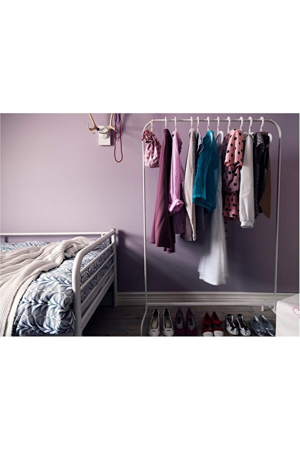 Ikea Mulig Baby Room NWT IKEA MULIG White Clothes Bar (23 5/8 -35 3/8