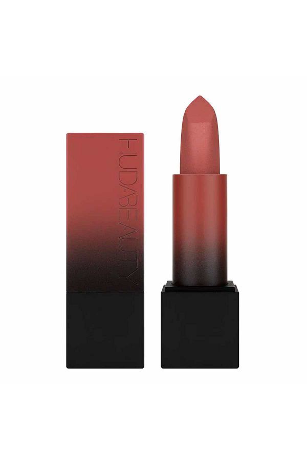 Huda Beauty-Power Bullet Matte Lipstick INTERVIEW - A confident peachyTERVIEW 1