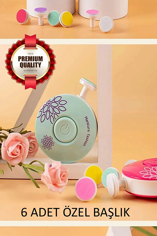 MorBebe MorPort Lüx Yenidoğan Bebek/ Çocuk Pilli Tırnak Törpüsü Manikür Seti