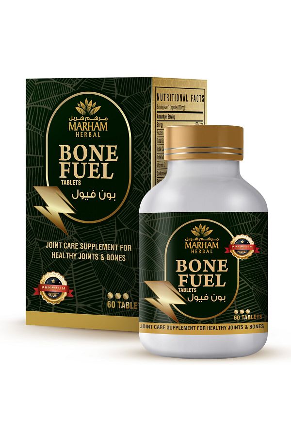 Marham Herbal-Bone Fuel Tablet: Joint Care Supplement for Healthy Joints and Bones | 60 Tablets 1