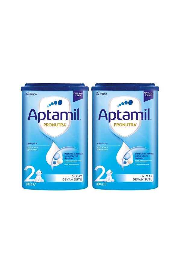 Aptamil 2 Devam Sütü 6-9 Ay Akıllı Kutu 800 G X 2 Adet