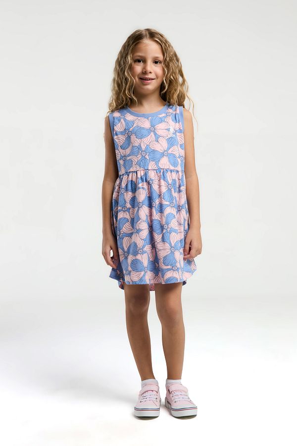 U.S. Polo Assn.-Girl's Light Blue Knitted Dress 50312493 -Vr047 1