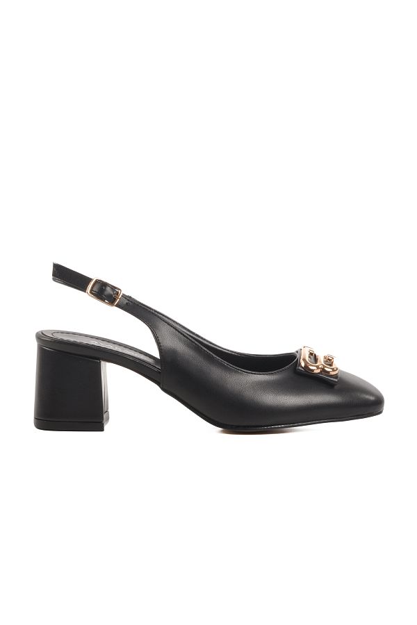 AYAKMOD-Black Women's Evening Dress Shoes 312361   Z 1