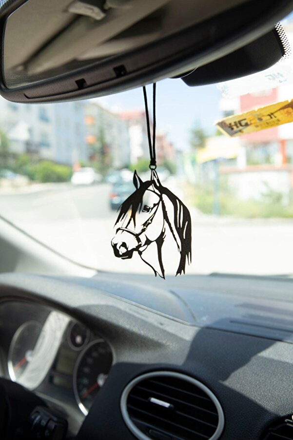 Heart Bat Car Mirror Ornament, Spooky Car Rearview Mirror Ornament