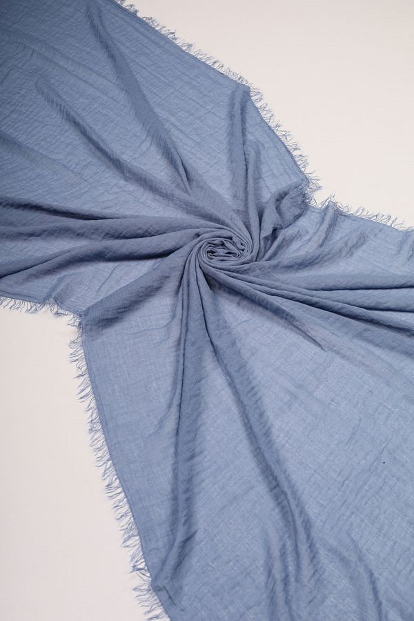 poloist-Solid Color Wrap Shawl - Pattern-10 - Color-30 1