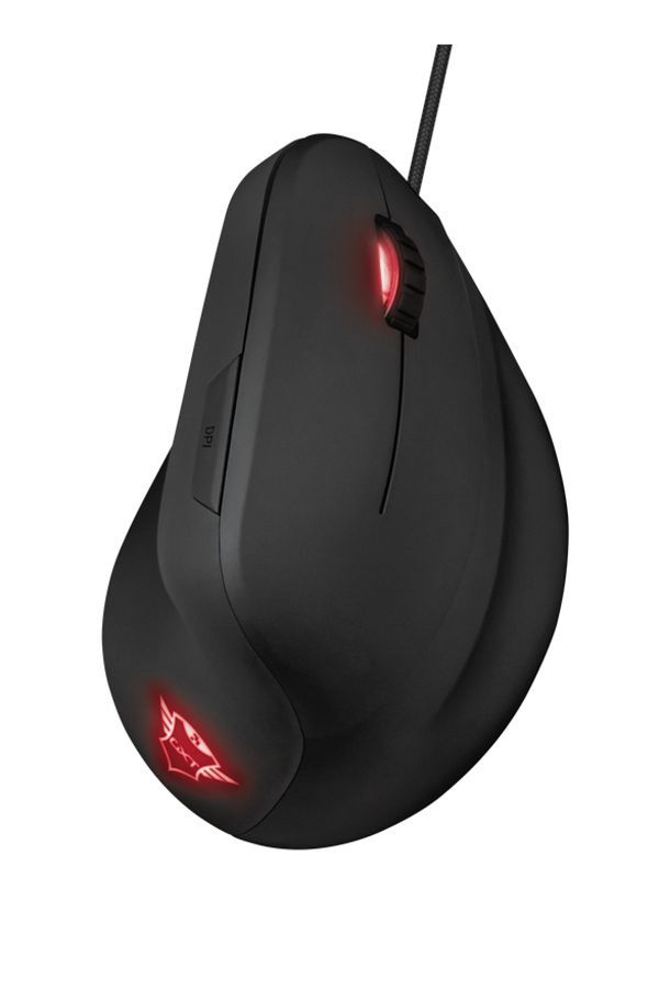 Trust-Mouse ergonomic vertical Trust Rexx, 10000 DPI (Negru) 1