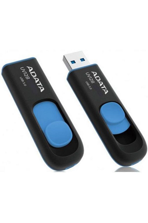 Adata-Stick USB A-DATA UV128, 64GB, USB 3.0 (Negru/Albastru) 1
