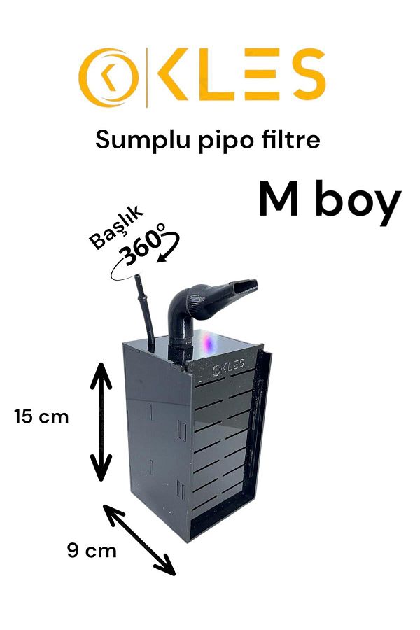 KLES-SUMPLU PIPO M SIZE, PIPO SUMP FILTER HAMBURG FILTER SYSTEM SEYYAR SUMP ACVARIUM FILTER 1