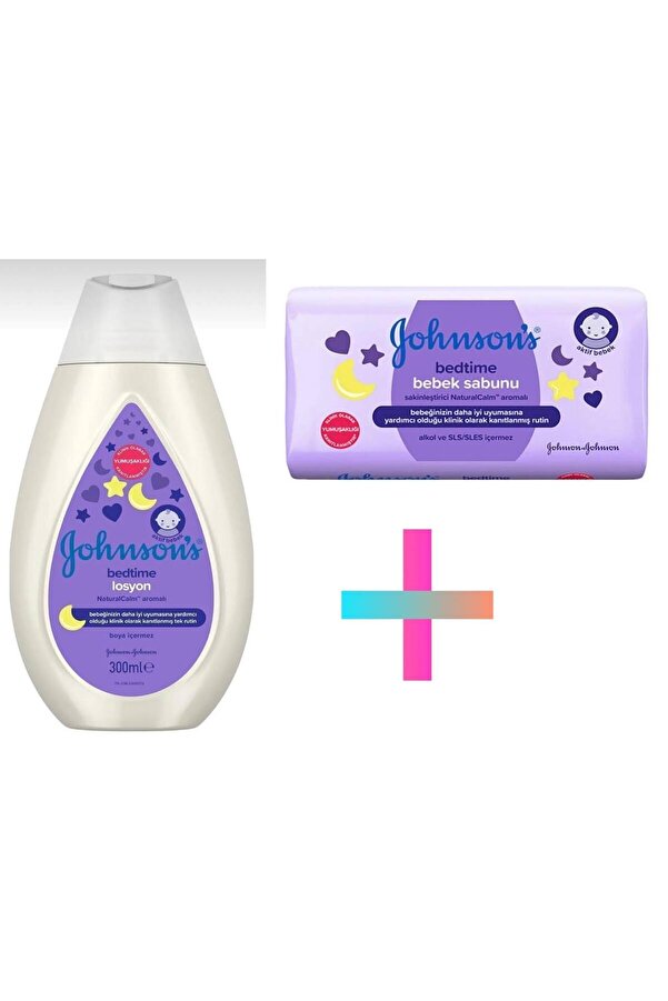 Johnson's Baby Johnsons Baby Bedtime Losyon 300 Ml+ Johnsons Baby Bedtime Sabun 100 Gr