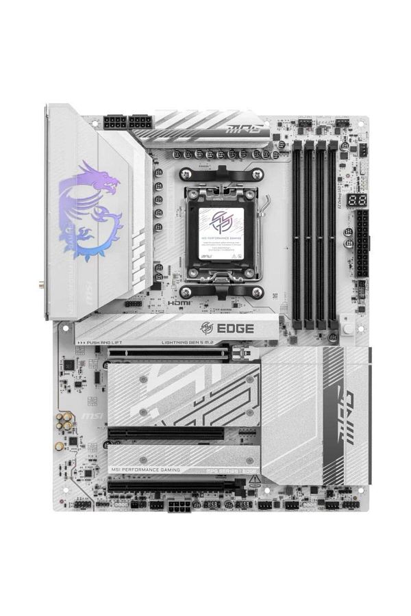 MSI-Motherboard MSI MPG B850 EDGE TI WIFI, AMD B850, AM5, DDR5, ATX 1