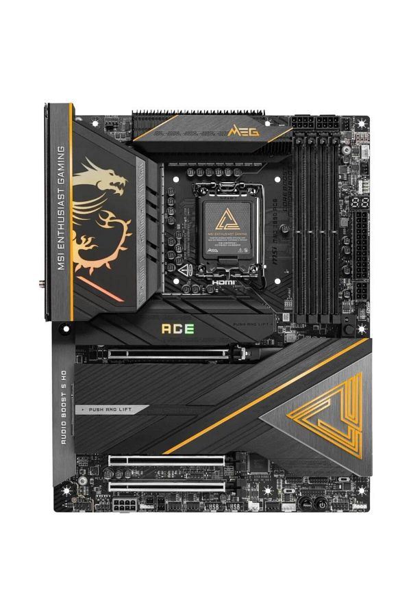 MSI-Placa de baza MSI MEG Z890 ACE, DDR5, ATX, LGA 1851, Intel Z890 1