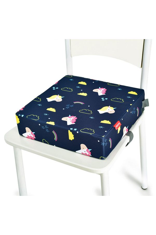 Choice-Rainbow Unicorn Children Kids Increased Booster Seat Cushion Pad Pillow Baby Dining High Chair Seat 1