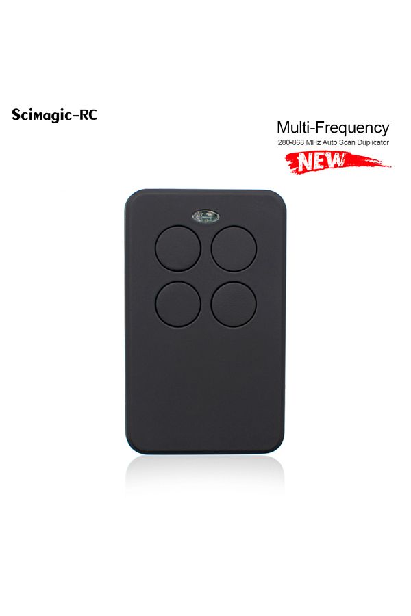 Scimagic-RC-SMG-233Black 280-868 MHz 4 in 1 Self-copy Multi Frequency Garage Gate Remote Control Duplicator Keyc 1