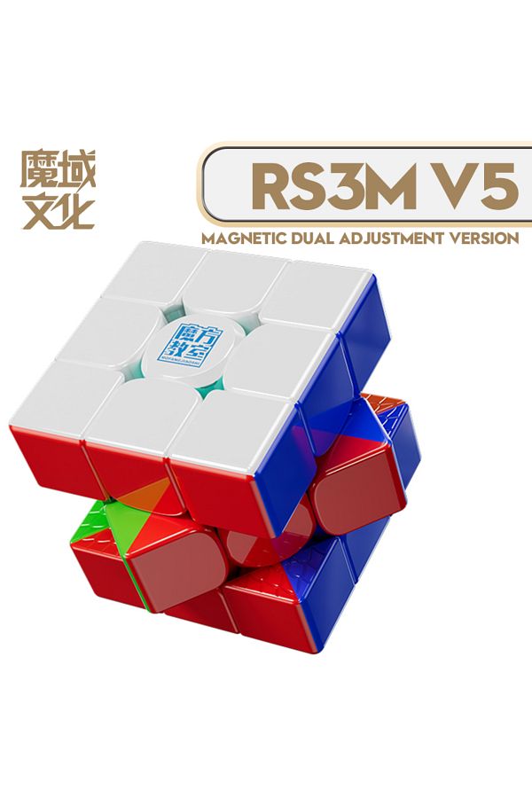 Choice-Magnetic Dual Adjust [CubeFun] MoYu RS3M V5 3x3x3 Magnetic Magic Cube Ball Core Professional Cubo Ma 1