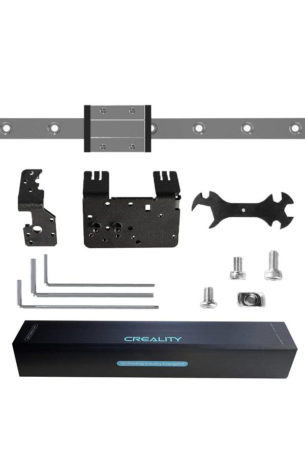 CREALITY 3D-Linear Rail Guide Creality Ender 3 X-axis MGN12C Linear Rail Guide Kit with Fix Plate Mount Bracket 1