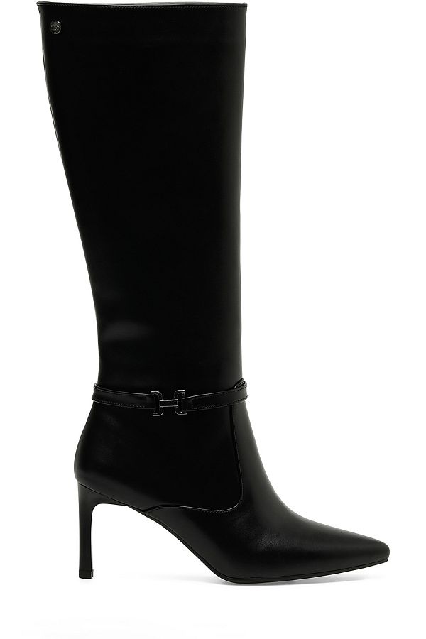 İnci-INCI DELIT 3PR Schwarze Stiefel mit Absatz für Damen 1