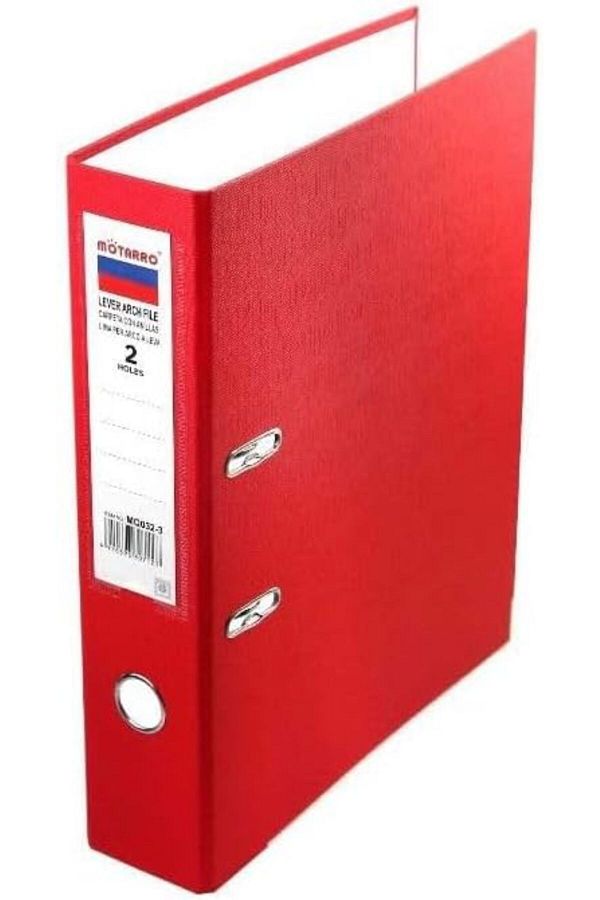 MOTARRO-Lever Arch File Durable Polypropylene Document Organizer with 2-Ring Binder, Spine, A4 Size 1