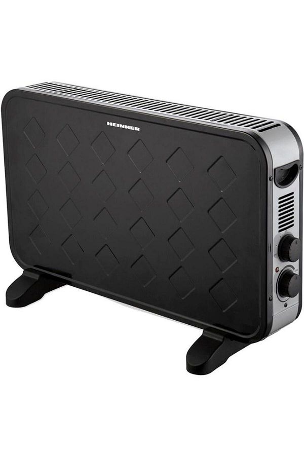 Heinner-Convector electric Heinner HCVH-Y2000TBK, 2000W, 2 trepte de putere, Termostat reglabil (Negru) 1