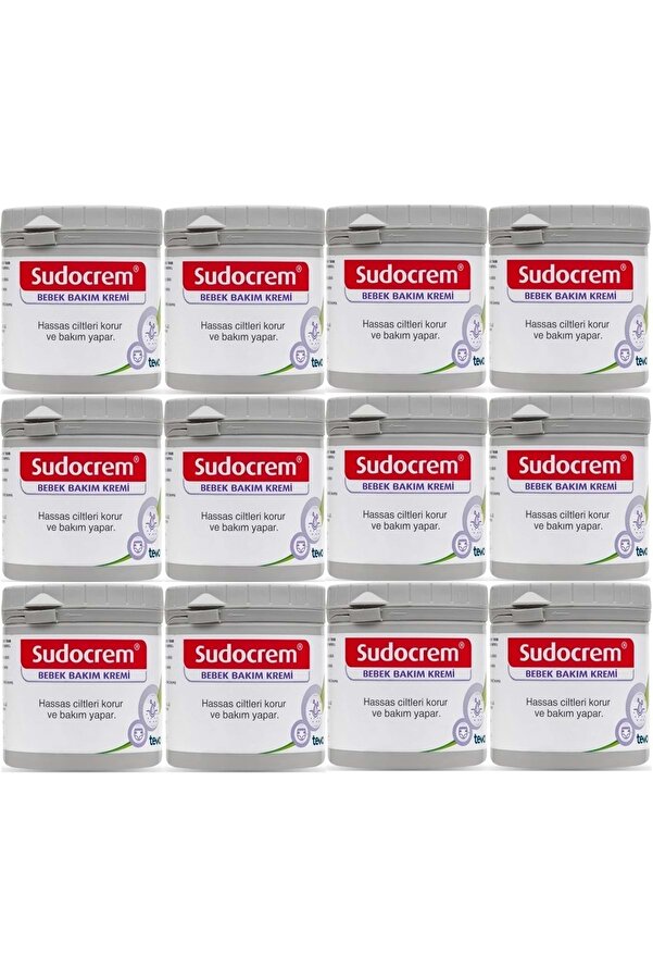 Sudocrem Cilt Bebek Bakım - Pişik Kremi 250GR (12 Li Set)