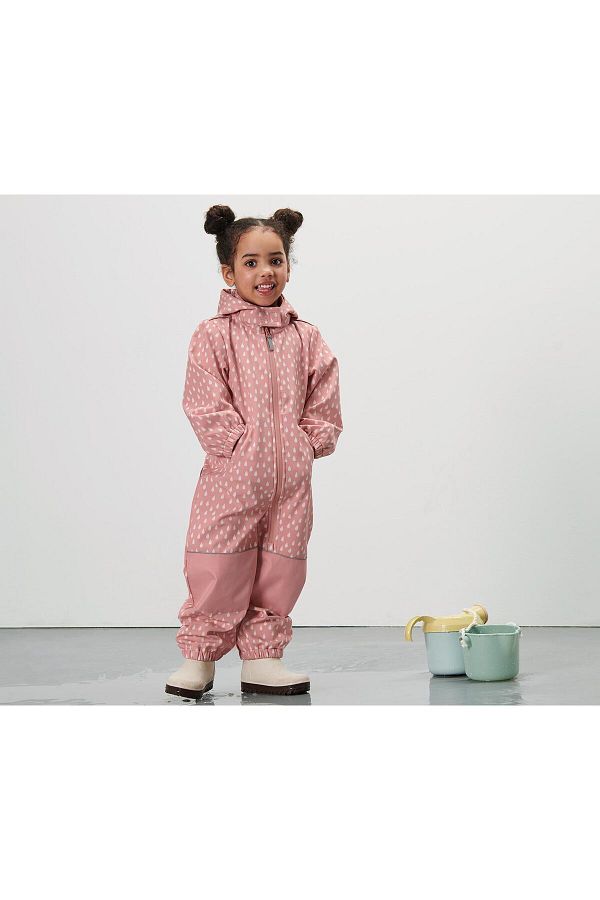 Tchibo-Toddler Softshell Jumpsuit, Drop Pink 1