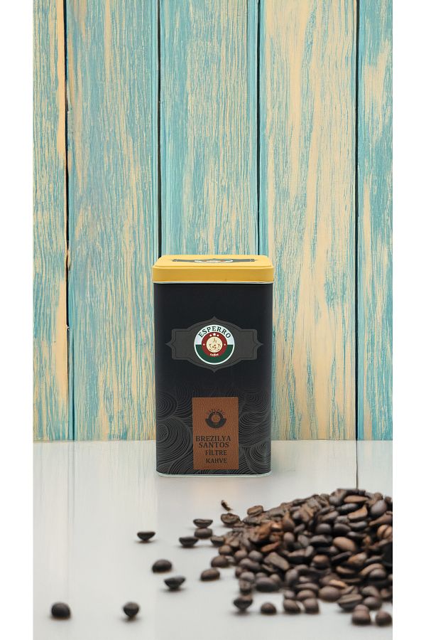 Esperro-Brazilian Santos Filter Coffee 500Gr Tin Box 1