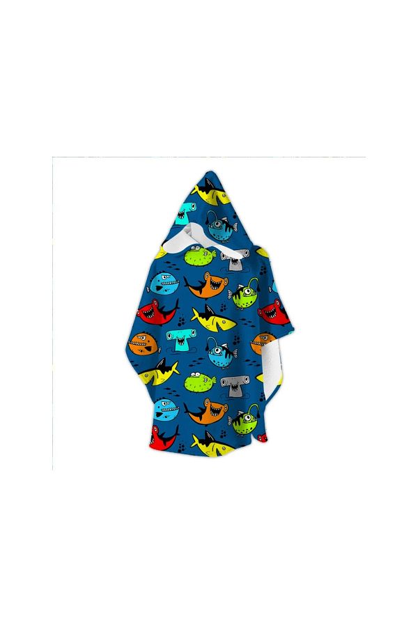 SLIPSTOP-Blue Children's Aquatic Poncho Sp 2531000001 1