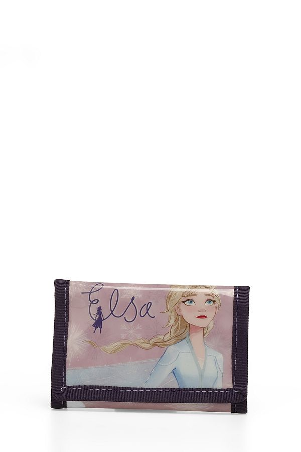 Frozen-TÖMÖRÖS ELSA 4FX tarka lány pénztárca 1