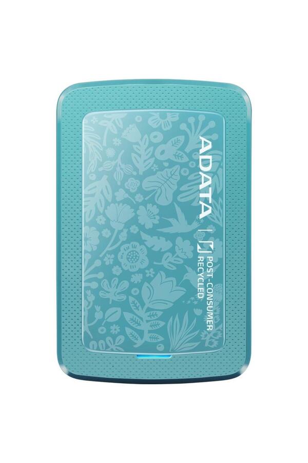 Adata-HDD extern ADATA HC300 ECO 1TB, senzor de șoc, 2.5", USB 3.2, subțire, ecologic (verde) 1