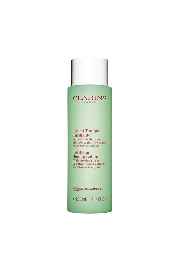 Clarins-Purifying Toning Lotion with Meadowsweet & Saffron Flower Extracts 200ml 1