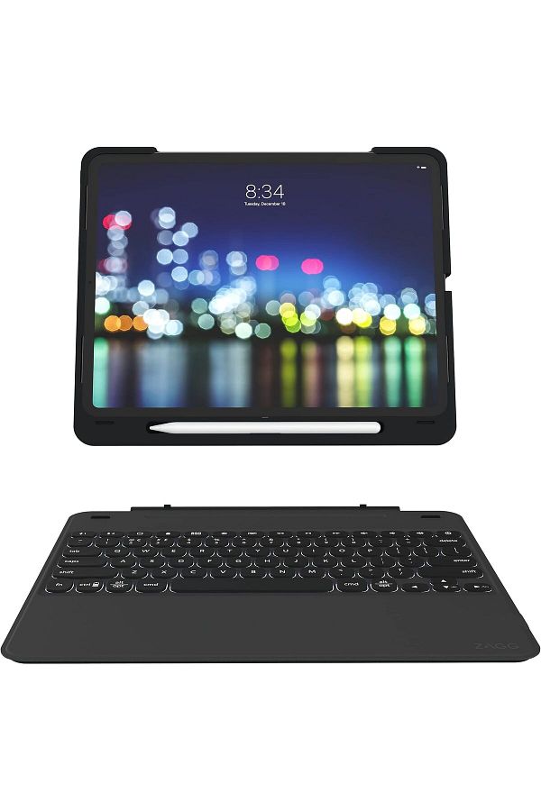 DERİK-Zagg Apple iPad Pro Slim Book Go 12.9" 3Rd Generation English, Q Keyboard Case 1