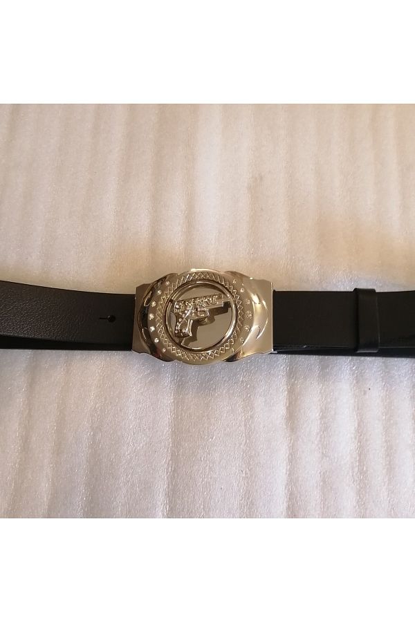 Butik Tülin-Unisex Authentic Cowhide Spy Pistol Kovi Buckle Belt Made in Thailand 1
