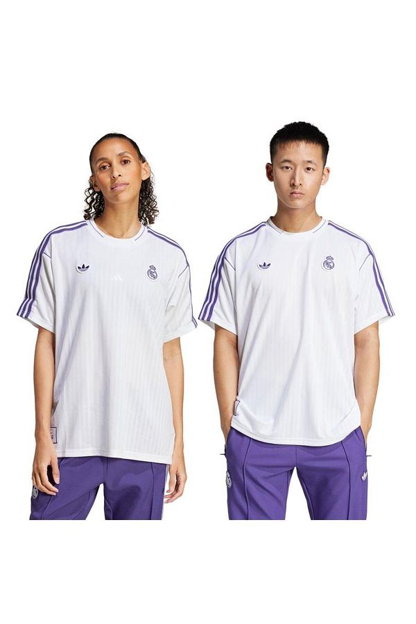 adidas-Men's White Jersey - Real Icon Jsy Jf2581 1