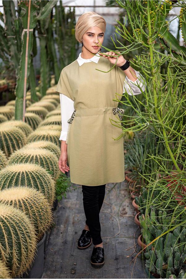 Alvina-Double Tunic with Waist with Latch 4973 1