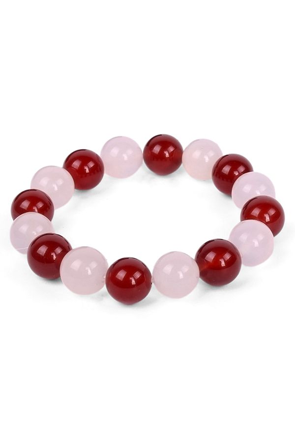 Hot Toys-bracelet Anime Fruits Basket Kyo Sohma Bracelet White Red Crystal Beads Bangle Bracelets for Women M 1